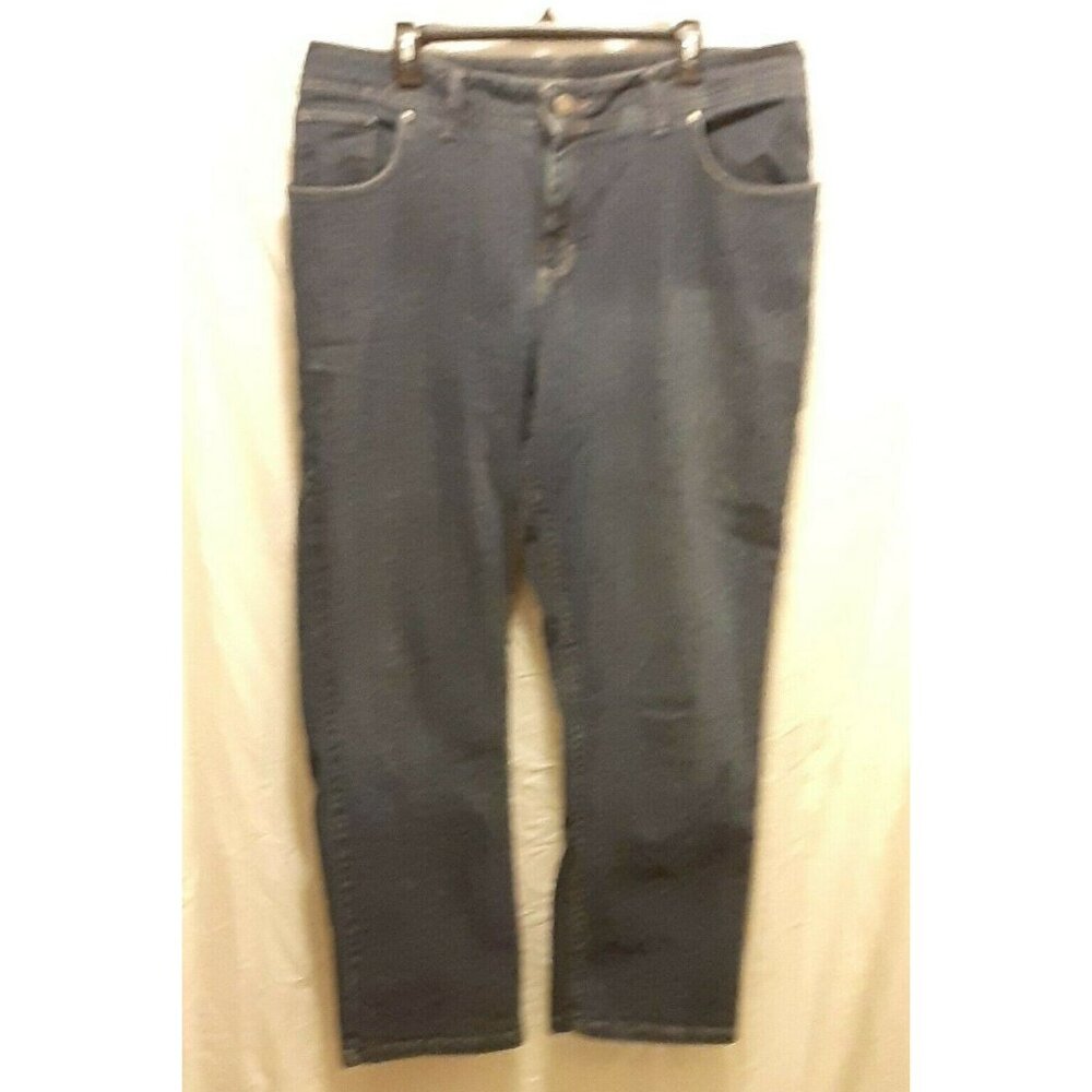 Riders‎ by Lee Denim Blue Jeans Petite Plus Size 18WP Straight Leg